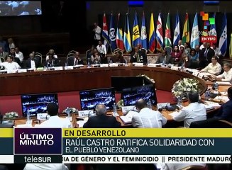 Raúl Castro ratifica su solidaridad con Venezuela en cumbre de la AEC