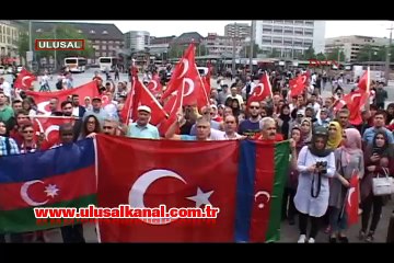 Alman Meclisi'nin sözde soykırım kararı Bremen'de protesto edildi