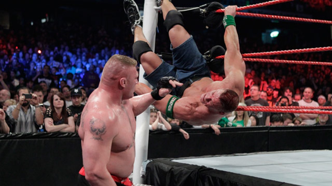 The First Ever John Cena vs Brock Lesnar Full Match