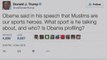 Muhammad Ali hit back at Donald Trump for Anti Muslims Ranting