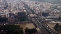Paris Flood - Island completely flooded by Seine River - June 3, 2016