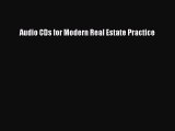 EBOOKONLINE Audio CDs for Modern Real Estate Practice BOOKONLINE