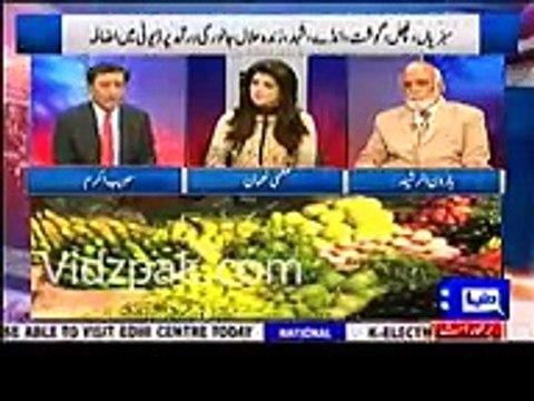 Habib Akram ki Nawaz hakumat ki tareefein - Kya aap Pakistan ki baat kar rahe hain ya France ki :- Haroon Rasheed ka t