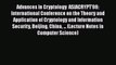 Read Books Advances in Cryptology  ASIACRYPT'98: International Conference on the Theory and