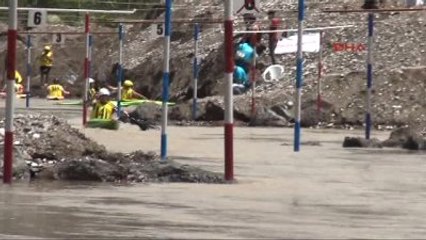 Kano Slalom Türkiye Şampiyonası Çamoluk?ta Başladı