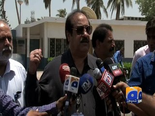 PIA township building fire intensifies at Karachi Airport -04 June 2016