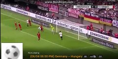 Mario Gotze incredible MISS- Germany 1-0 Hungary - 04-06-2016