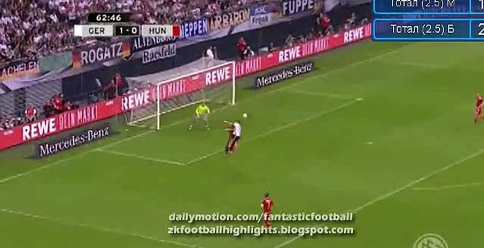 2-0 Thomas Müller Goal - Germany 2-0 Hungary 04.06.2016