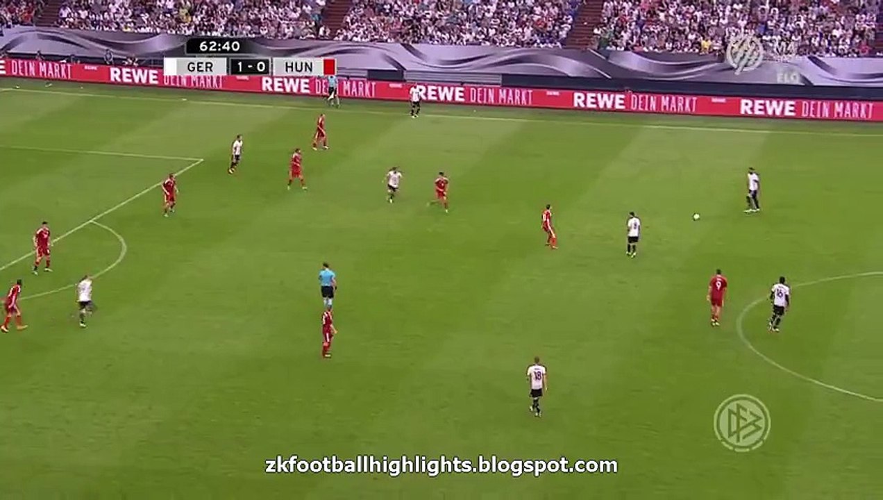 Thomas Müller Goal HD - Germany 2-0 Hungary 04.06.2016