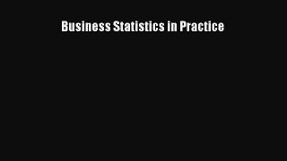 EBOOKONLINE Business Statistics in Practice READONLINE