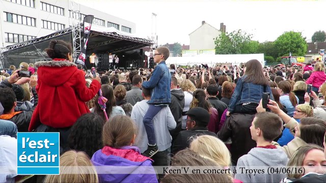 Keen'V aux Foires de Champagne à Troyes