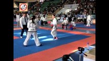 Worldchampionship Taekwondo ITF 2014 - gold medalist - Radka Heydušková sparring 1. round