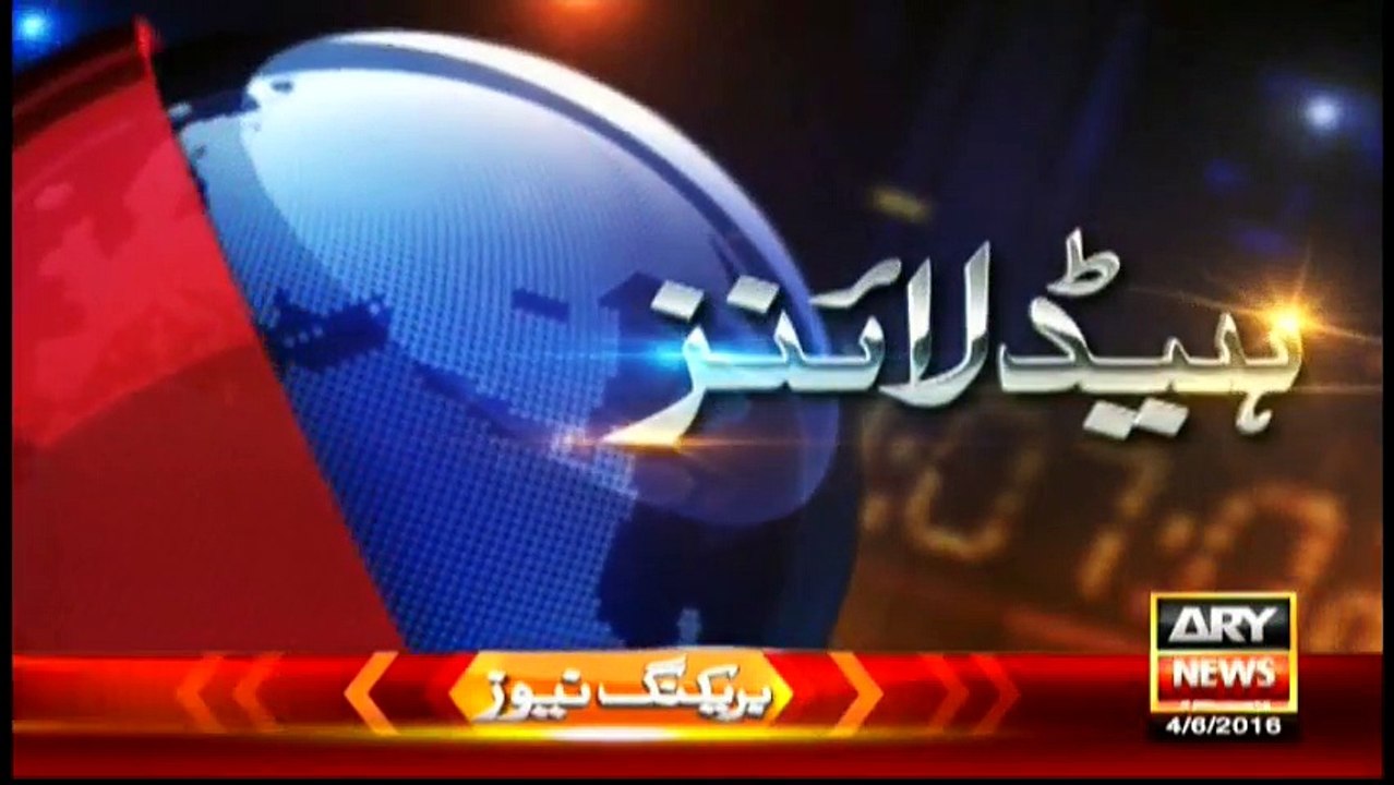 Headlines - 2300 - 4th June 2016