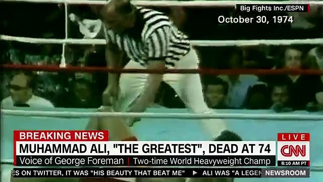 George Foreman reacts to death of Muhammad Ali