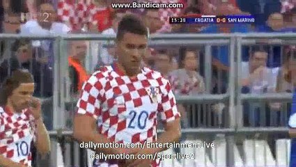 Ivan Rakitic Gets INJURED Croatia 0-0 San Marino