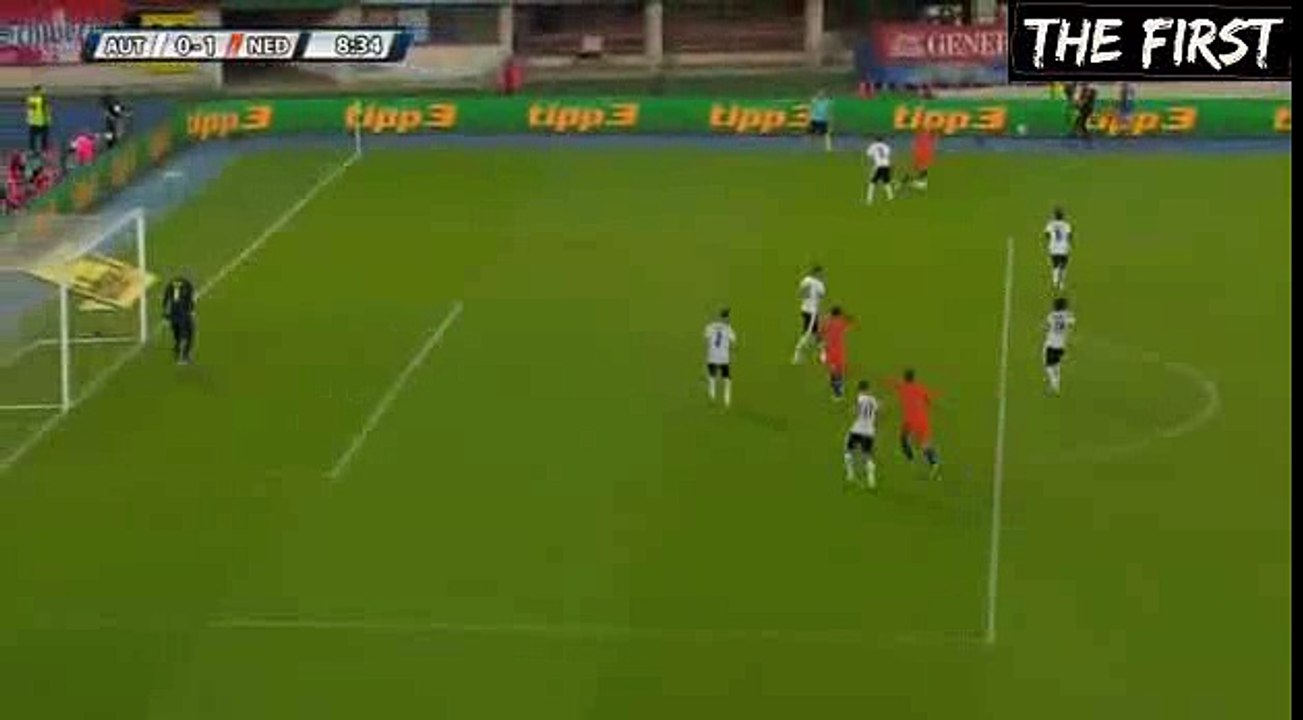 Vincent Janssen Goal 0-1 Austria vs Netherlands