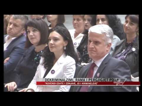 Dekriminalzimi, Rama i përgjigjet PD-së - News, Lajme - Vizion Plus