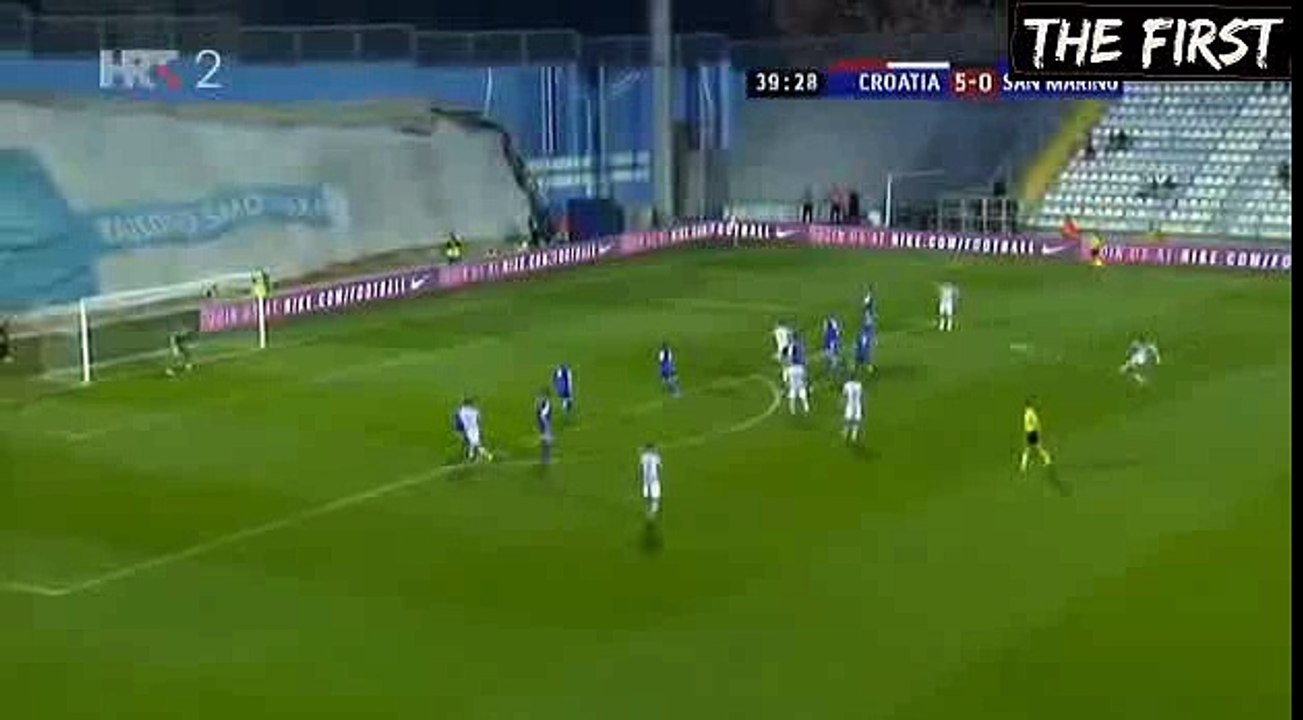 Ivan Perisic Goal 6-0 Croatia vs San Marino