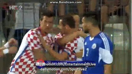 Ivan Rakitić goal Croatia 7-0 San Marino