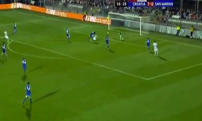 Nikola Kalinic GOAL -   Croatia 8-0 San Marino 04.06.2016