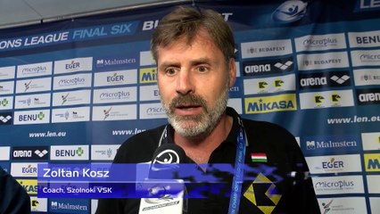 Pro Recco–Szolnoki VSK 7:11, Bronze Medal Match – Final Six Budapest