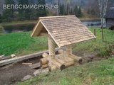 Малые архитектурные формы для дачи, сада и бани. Log cabin