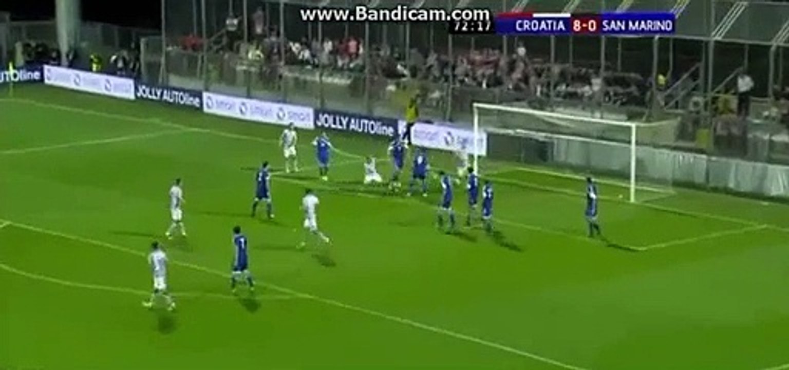 Nikola Kalinic Amazing GOAAAL - Croatia 9-0 San Marino 04-05-2016