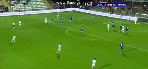 Nikola Kalinic Fantastic GOAL - Croatia 10-0 San Marino 04.06.2016