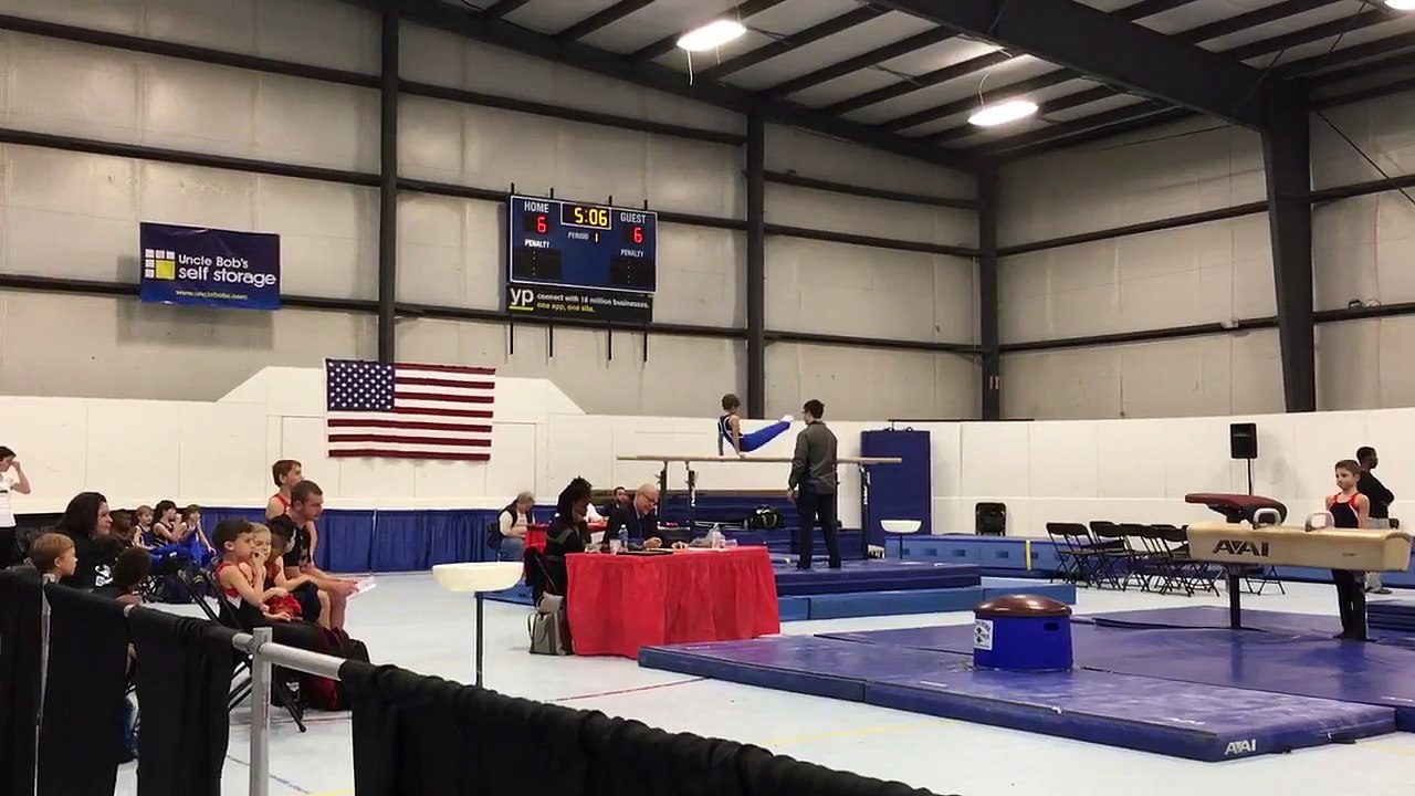 01-10-16 Grey on Parallel Bars