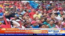 Chavismo marcha en Venezuela contra Carta Democrática invocada por la OEA