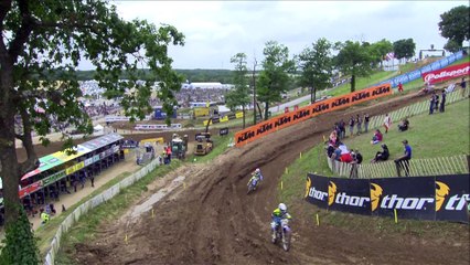 EMX125  Race 1 Highlights Round of France 2016 - motocross