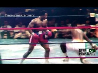 Muhammad Ali, boxer the legend and a great sportsman of the history. Three times Heavyweight Champion