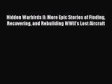 Read Books Hidden Warbirds II: More Epic Stories of Finding Recovering and Rebuilding WWII's