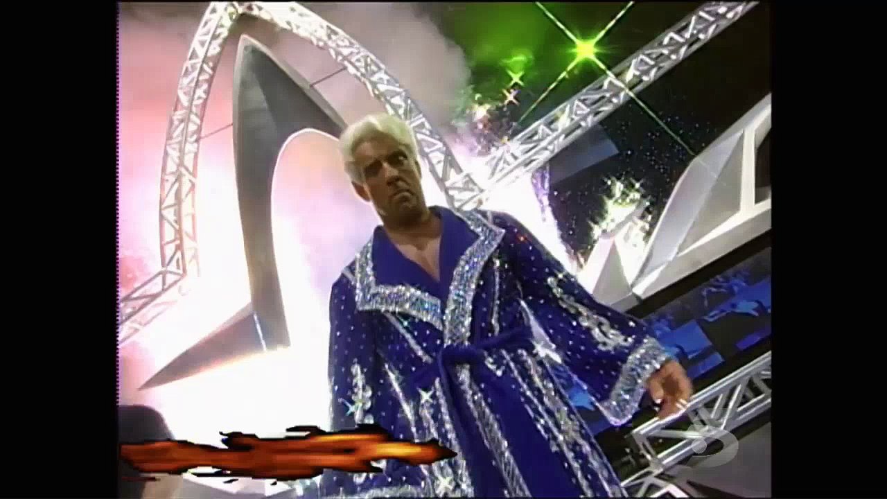 WCW NITRO - KEVIN NASH vs RIC FLAIR ("TELECINCO" HD)