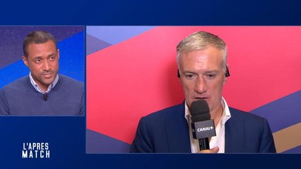Match amical France/Ecosse - Canal+ Sport - La réaction de Didier Deschamps