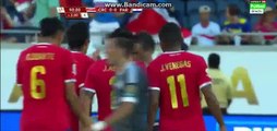 Kendall Watson RED CARD - Costa Rica 0-0 Paraguay - 04-06-2016