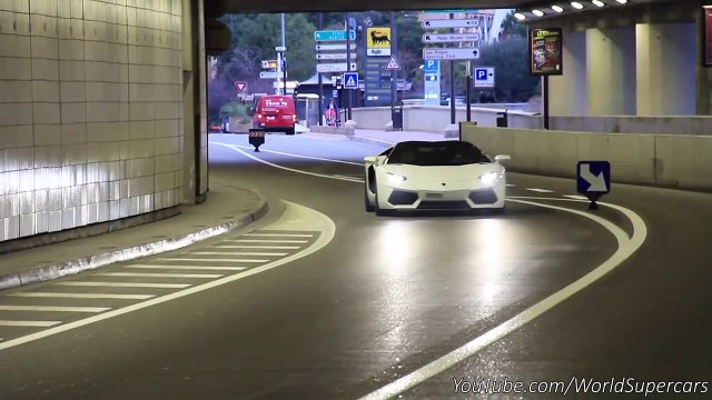 Lamborghini Aventador Roadster w/ Sport Exhausts Sound