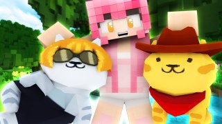 NEKO ATSUME! | KAWAII~CHAN'S VIRTUAL CATS! Minecraft Hide and Seek