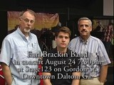 EARL BRACKIN BAND performs at STAGE 123 Dalton, Ga August 24-201
