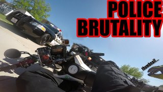 POLICE RUN OVER MOTORCYCLE RIDER POLICE BRUTALITY... Thumbnail