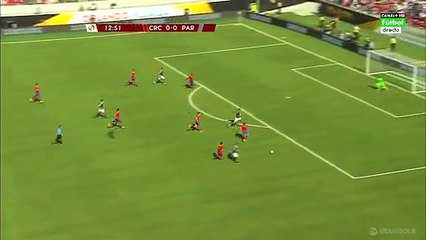Jorge Benitez Big chance HD - Costa Rica vs Paraguay 04.06.2016 HD