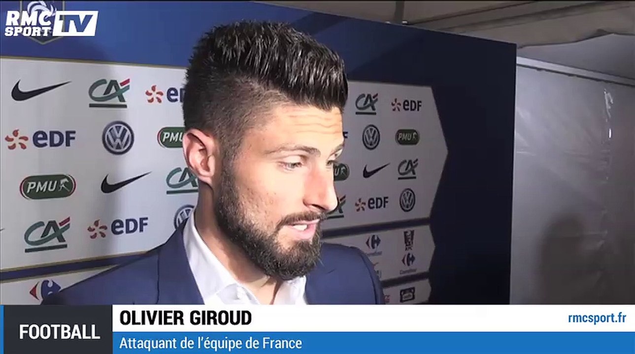 Giroud : "Ca fait plaisir d'être applaudi"