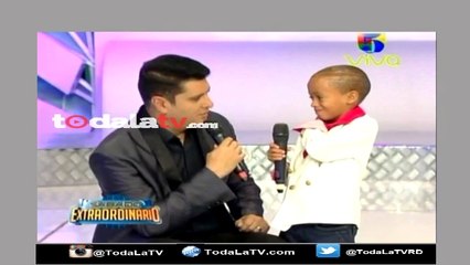 El niño Anderson Rosario en "Tu Show Vale un Caramelo" todo una sensación - Sábado Extraordinario - Video