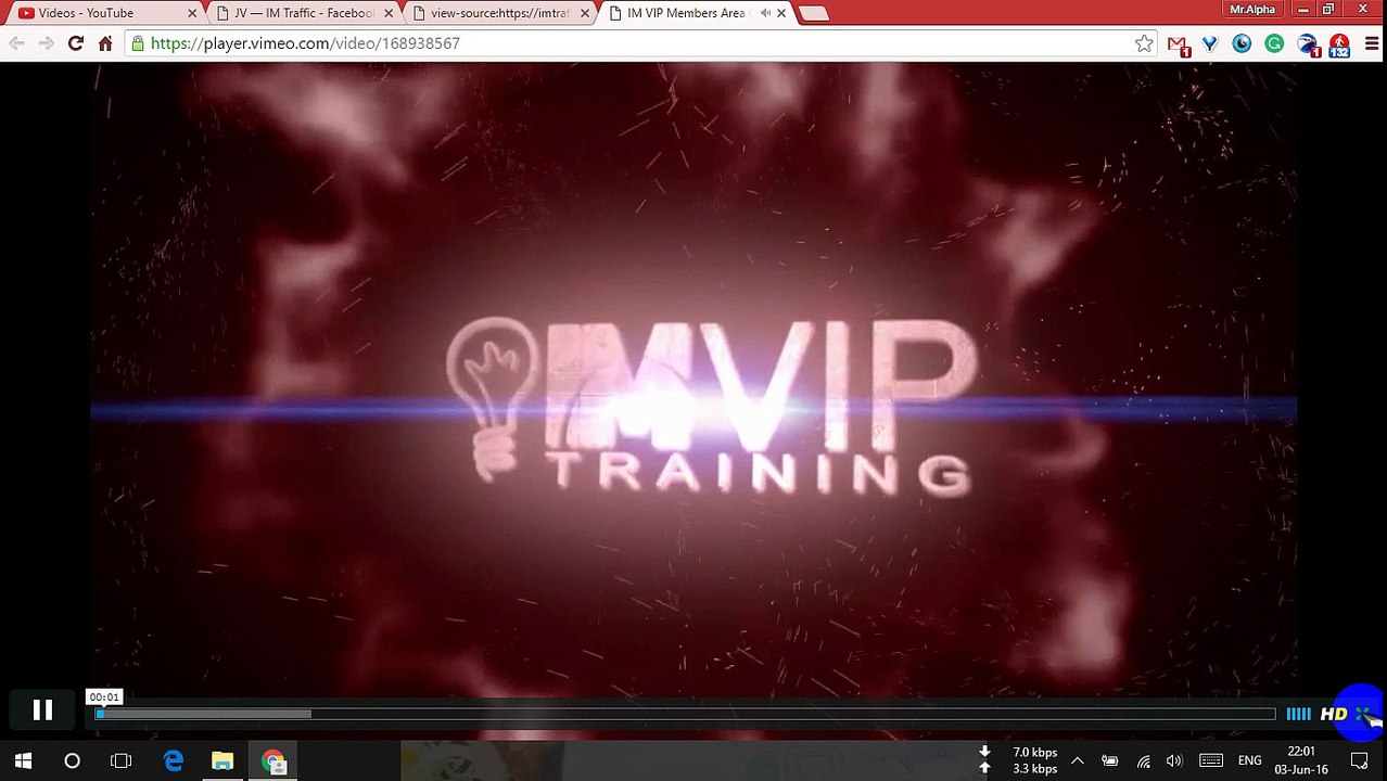 IM Traffic Review - VIP Tranning