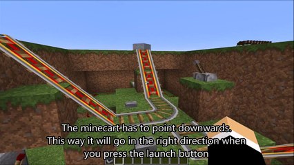 Minecraft Railway Switch - Redstone tutorial