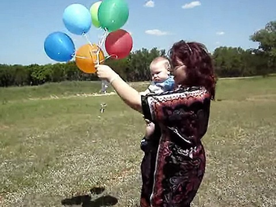 Happy Birthday Joshua! Balloon release