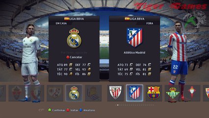 REAL MADRID Vs ATLETICO MADRID SUPER BOMBA PATCH 11 JOGO DE VOLTA UEFA