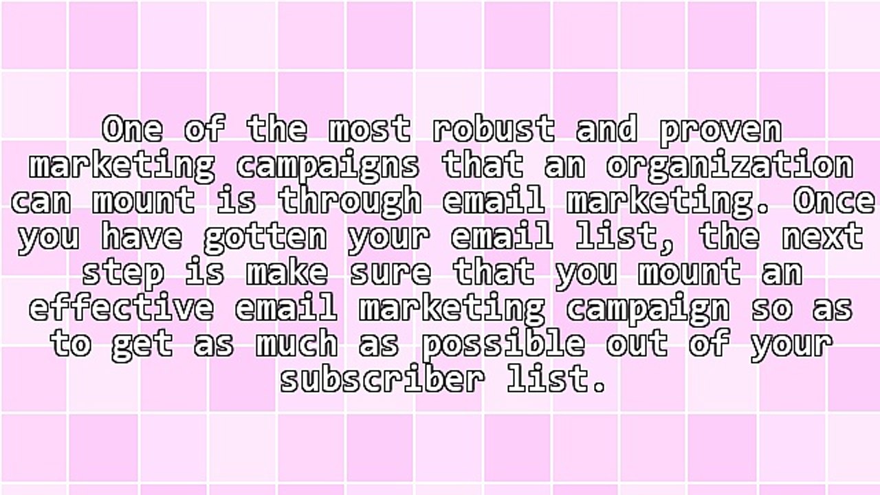 Strategies For Email Marketing