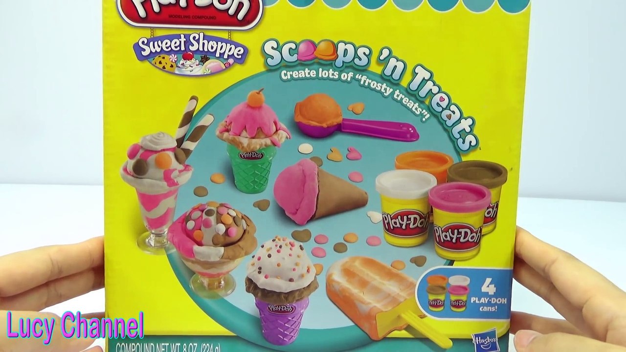 Đồ chơi Lucy Play doh đất nặn ly kem cầu vồng tuyệt đẹp Toy for kids