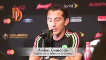 Andres Guardado previo conf vs uruguay